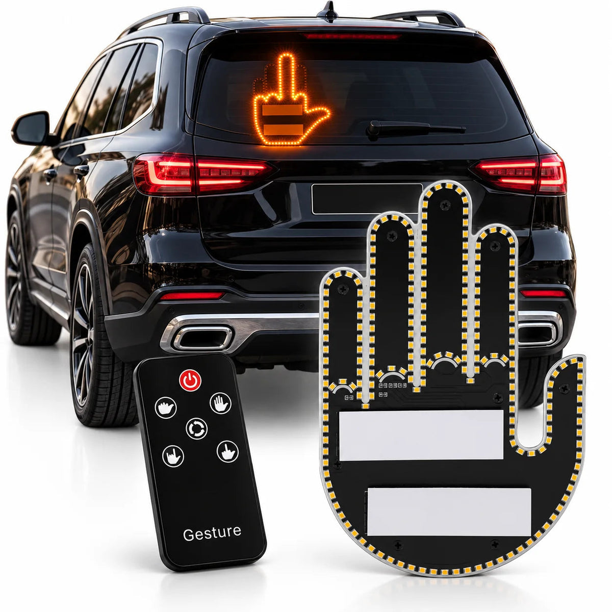 FunnyFinger® Señalización de Gestos en Carretera